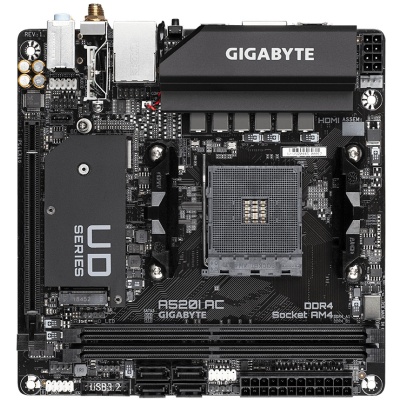 Placa de baza Gigabyte A520I AC AM4 DDR4 - Img 2