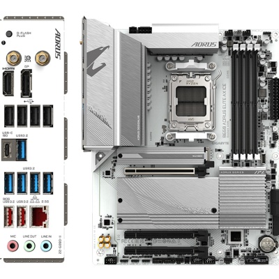 Placa de baza Gigabyte B650 AORUS ELITE AX ICE AM5 4x DDR5, 3x PCIE x16, 3x M.2, 1x DP 1x HDMI, 4x SATA 6GB/s, ATX - Img 3
