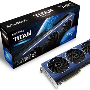 Placa Video INTEL SPARKLE ARC A770 TITAN OC Edition 16GB GDDR6 256-bit