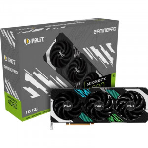 Placa Video PALIT GeForce RTX™ 4080 SUPER GamingPro OC GDDR6X 256 bit, PCIE 4.0, 1x HDMI 3x DP
