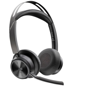 Poly Voyager Focus 2 Microsoft Teams Certified USB-C-C Headset +USB-C/A Adapter