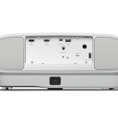Proiector Epson EH-TW7000, 3LCD 3D active, 3000 lumeni, 4K PRO-UHD, 16:9, 4K enhancement, 40.000 : 1, lampa 3500 ore/ 5000 ore Eco mode, zoom 1.62x, dimensiune maxima imagine 500", distanta maxima de proiectie 23.8 m, USB 2.0 Type A (2x), USB 2.0 Type - Img 2