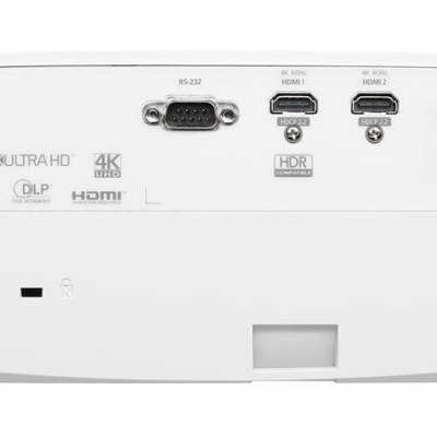 Proiector OPTOMA UHD38x, 3D, 4K UHD 3840* 2160, 4000 lumeni, 1.000.000:1, 16:9 nativ, 4:3 compatibil, dimensiune maxima imagine 300", distanta maxima de proiectie 9.9 m, lampa 4.000 ore/ 15.000 ore dynamic mode, 2* HDMI, audio out, S/PDIF, USB-A power - Img 3