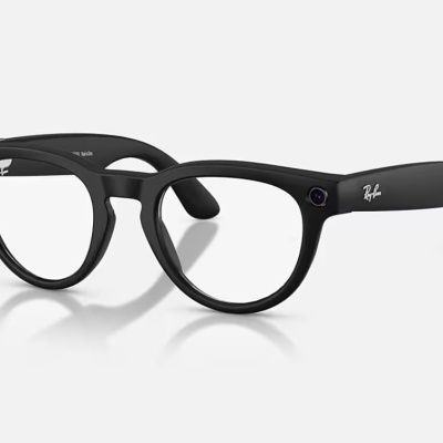 Ray-Ban Meta Headliner Gen 2 AI Glasses Matte Black/Clear RW4013 601SSB 50