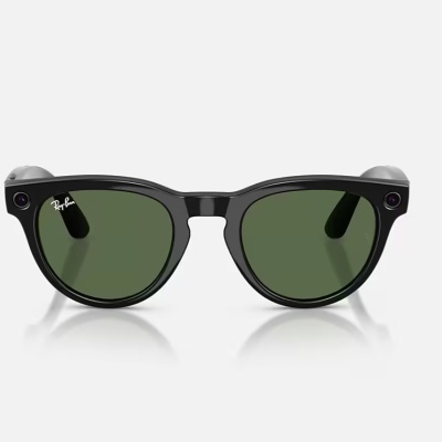 Ray-Ban Meta Headliner Gen 2 AI Glasses Shiny Black/G-15 Green RW4013 601/71 50 - Img 2
