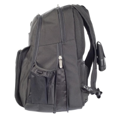 Rucsac laptop Corporate Traveller, pentru laptopuri de 15.6" sau mai mici, capacitate 27-30 de litri, material poliester, dimensiuni: 35 x 21.5 x 50 cm, dimensiune compartiment laptop: 38.7 x 2.5 x 26.5 cm, greutate 1.46 kg, negru - Img 6