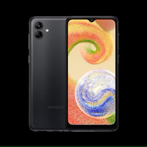 Samsung A04 A045F 6.5" 4GB 64GB DualSIM Black (non EU spec, 2pin EU adapter, CE mark, ENG&ROM in language pack)