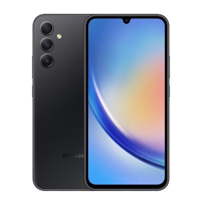 Samsung A34 5G A346B 6.6" 8GB 128GB DualSIM Graphite (Black) (nonEU spec, CE, Engleza&Romana incl, garantie la NOD)