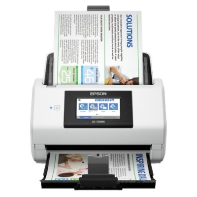 Scanner Epson DS-790WN, dimensiune A4, tip sheetfed, viteza scanare: 45ppm alb-negru si color, rezolutie optica 600x600dpi, ADF Single Pass 50 pagini, duplex, senzor CCD, Scan to Email, Scan to Email, Scan to FTP, Scan to Microsoft SharePoint®, Scan to - Img 6