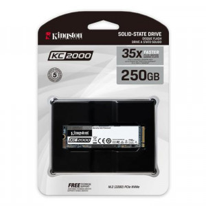 SSD Kingston KC2000, 250GB, NVMe, M.2 2280