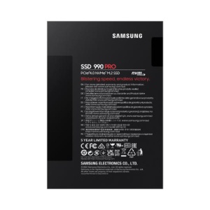 SSD Samsung, 990 PRO, retail, 1TB, NVMe M.2 2280 PCI-E, R/W speed:7450/6900 MB/s - Img 10