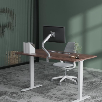 Suport monitor Serioux MM63-C012, compatibilitate dimensiune ecran 17"-32", greutate maximă suportata: (per ecran): 2~9kg, VESA: 75x75, 100x100, inclinare: +55°~-55°, pivotare: +90°~-90°, rotația ecranului: + 180°~-180°, instalare: clemă, grommet - Img 13