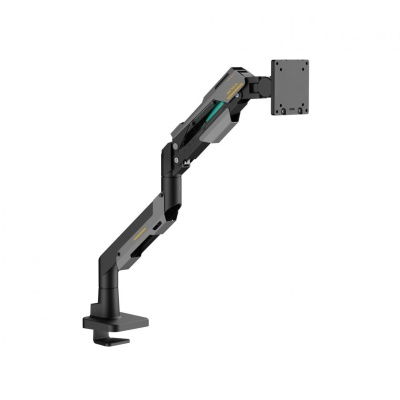 Suport monitor Serioux SRXA-MM101-C012GR, arc cu gaz, compatibilitate dimensiune ecran 24"-57", greutate maximă suportata: 2~30 kg, VESA: 75x75, 100x100, 100x200, 200x100, 200x200, inclinare: +70°~-45°, pivotare: +90°~-90°, rotația ecranului: 360° - Img 3