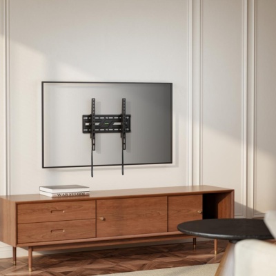 Suport perete TV Serioux 32-75" Tilt 75kg Profil 50mm Material: Otel Finisarea suprafeței: vopsea electrostatica Dimensiune ecran: 32"-75" Compatibilitate VESA: 75x75, 100x100, 100x150, 150x100, 100x200, 200x100, 150x150, 200x200, 200x300, 300x200, - Img 11