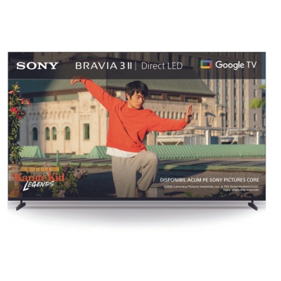 Televizor Sony BRAVIA XR 3 II LED 100XR35M2, 253 cm, Smart Google TV, 4K Ultra HD, 120Hz, Clasa E (Model 2026)