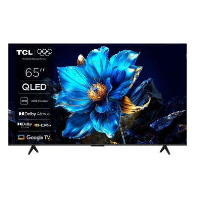 Televizor TCL QLED 65P7K, 164 cm, Smart Google TV, 4K, Clasa F