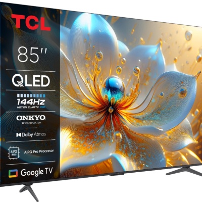 Televizor TCL QLED 85T8C, 215 cm, Smart Google TV, 4K Ultra HD, (Model 2025) - Img 2
