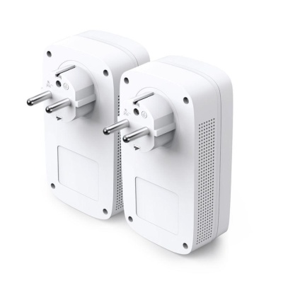 TP-Link AV1200 Gigabit Passthrough Powerline Starter Kit, TL-PA8010PKIT, HomePlug AV2, HomePlug AV, IEEE1901, IEEE802.3, IEEE802.3u,IEEE802.3ab, 1*Gigabit Ethernet Port, Power Socket, Pair Button, PWR,PLC, ETH - Img 2