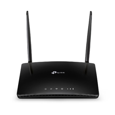 AC750 Wireless Dual Band 4G LTE Router Build-In 150Mbps 4G LTE Modem SPEED: 433 Mbps at 5 GHz + 300 Mbps at 2.4 GHz, 4G Cat4 150/50 Mbps SPEC: 2× Antennas, 3× Fast Ethernet LAN Ports, 1× Fast Ethernet WAN/LAN Port,