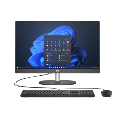 All-in-One HP ProOne 240 G10 23.8 inch Non-Touch IPS FHD (1920x1080) Anti-Glare LED UWVA 250 nits, Intel Core Ultra 7 155U 12-Core (2.1GHz, up to 4.8GHz, 12MB), video Integrat Intel Iris Xe Graphics, RAM 16GB DDR5 5600MHz (1x16GB), SSD 512GB M.2 2280 - Img 2