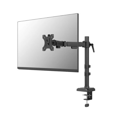 Brat monitor Neomounts DS60-600BL1; pentru display-uri cu diagonale 10"-32", sistem de prindere VESA 75x75~100x100, greutate maxima suportata 8kg, full motion, tilt +45°, swivel 90°, rotate 180°, distanta fata de perete 172-496mm; culoare negru. Garantie
