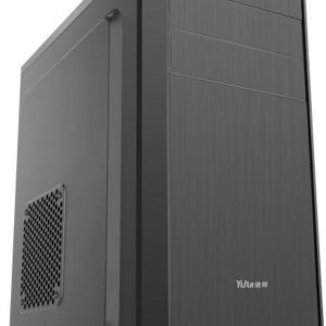 Carcasa gaming Serioux Classic02, tip middle tower, USB2.0x+HD Audio, USB3.0, porturi rezervate pentru ventilator: fata 2x120mm ventilator optional, spate:1x120mm ventilator negru, controler 4 porturi, drive bays: 5.25 x1, HDD de 3.5'' x2, SSd de 2.5''