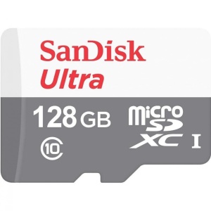 Card de Memorie MicroSDXC SanDisk , 128GB, Adaptor SD, Class 10