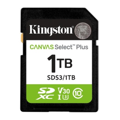 Card de Memorie SDXC Kingston 1TBCanvas Select Plus