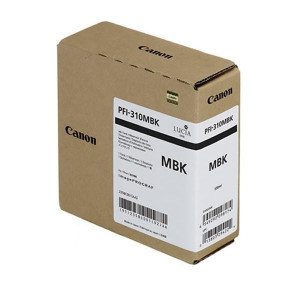 Cartus cerneala Canon PFI-310MBK, matte black, capacitate 330ml, pentru Canon imagePROGRAF TX-2000, imagePROGRAF TX-3000, imagePROGRAF TX-4000.