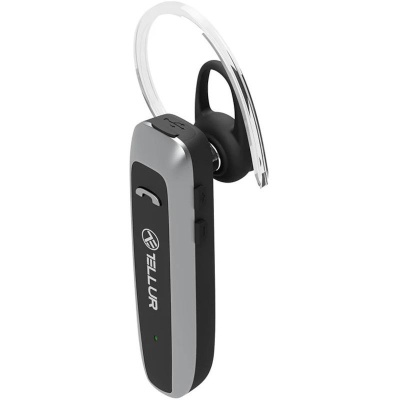 Casca BT Tellur Vox 95, raza wireless până la 10 m, frecventa 2,4 GHz, clasa 2, timp de vorbire până la 20 de ore, timp de așteptare până la 30 de zile, baterie 180mAh, sensibilitate difuzor 101±3dB la 1 kHz, negru