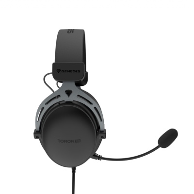 Casti gaming cu fir Genesis Toron 531, microfon detasabil, frecventa raspuns 20 - 20.000 Hz, sensibilitate -42dB, conectivitate Jack 3.5 mm, negru - Img 2