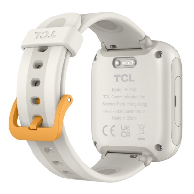 Ceas SmartWatch pentru copii TCL MOVETIME Kids Watch MT48, 1.68", 4G, GPS, IP68 2ATM, Camera 2MP, Lunar Cream - Img 9