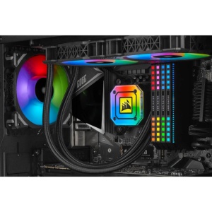 Cooler Procesor Corsair iCUE H115i ELITE CAPELLIX Liquid, compatibil AMD/Intel - Img 10