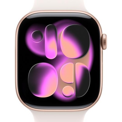 Curea pentru Apple Watch 46mm Light Blush Sport Band - S/M