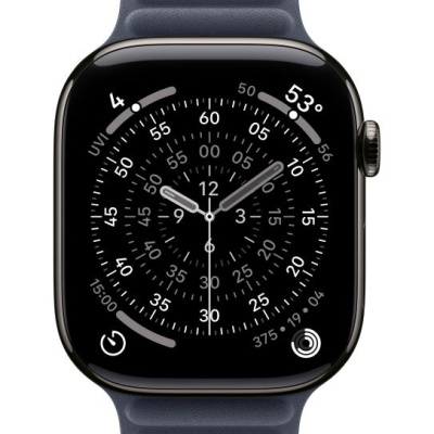 Curea pentru Apple Watch 46mm Navy Magnetic Link - M/L