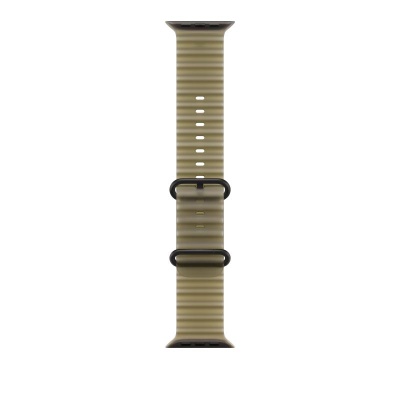 Curea pentru Apple Watch 49mm Translucent Kelp Ocean Band - Black Titanium Finish