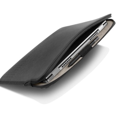 Dell EcoLoop Leather sleeve 14" PE1422VL, Color: black, Product Material: Leather, Lining Material: Features: Water-resistant, dedicated active pen holder, Width: 36.5 cm, Height: 24.5 cm, Depth: 1.5 cm, Weight: 350 g, Limited warranty - 3 years - Img 7
