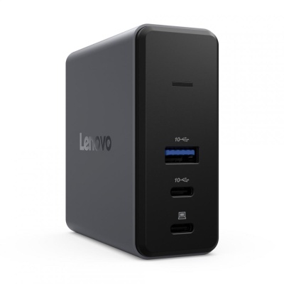 Docking station Lenovo X9 Charging GaN Dock, USB Type-C, 60W, Gri, 3 ani Garantie - Img 3