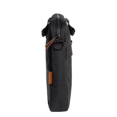 Geanta laptop Trust Lisboa, pentru laptopuri cu diagonala pana in 16",2 compartimente, material POM, RPET Polyester, RPET, volum 2.1 L, negru - Img 12