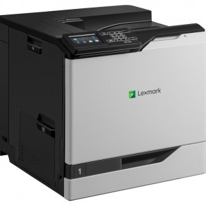 Imprimanta laser color Lexmark CS820DE, Dimensiune: A4, Viteza:57/57 ppm, Rezolutie: 1200X1200 dpi, Memorie: 1GB, procesor: 1.33 GHz, Alimentare cu hartie standard: 100+550 coli, Duplex, Limbaje de printare: Emulare PCL5c, Emulare PCL6, Personal Printer