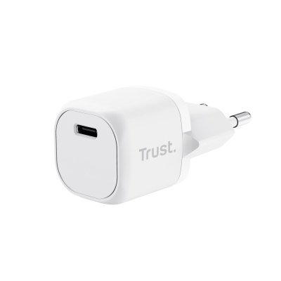 Incarcator Trust Maxo, interfata USB-C, putere maxima iesire 20W, incarcare USB PD 3.0 + PPS, alb - Img 4