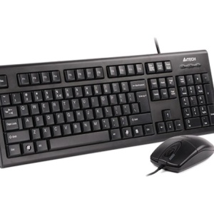 Kit tastatura + mouse A4tech KR-8520D, cu fir, negru - Img 4