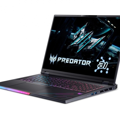 Laptop Acer Gaming Predator Helios 18 AI PH18-73-90KW, 18 Inch (45.72 cm), WQXGA Mini LED 250Hz IPS Display (non-glare), 2560 x 1600, 16:10, Intel® Core™ Ultra 9 Processor 275HX, 2.1 GHz base clock (Up to 5.4 GHz max. performance clock rate), 36 MB, 8 - Img 2