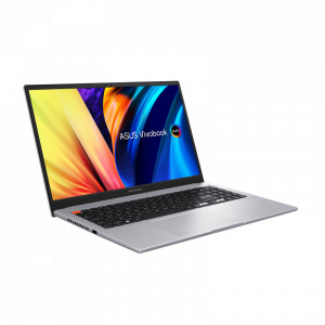 Laptop ASUS Vivobook S 15, K3502ZA-MA448X, 15.6-inch, 2.8K (2880 x 1620) OLED 16:9 aspect ratio, Intel Core i7-12700H Processor 2.3.GHz (24M Cache up to 4.7 GHz 6P+8E cores), Intel Iris Xe Graphics, 1x DDR4 SO-DIMM slot, 8GB DDR4 on board + 8GB DDR4