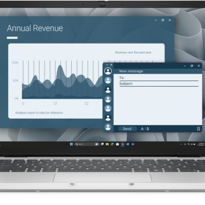 Laptop Business DELL Pro 14, cu procesor Ryzen AI 7 PRO 350, 14'' IPS, 16 GB DDR5, 512 GB SSD, AMD Radeon 860M, Windows 11 Pro