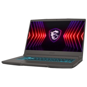 Laptop MSI Gaming Thin A15 B7UC-431XRO, 15.6" FHD (1920x1080), 144Hz, IPS-Level, AMD Ryzen™ 5 7535HS (6C / 12T, 3.3 / 4.55GHz, 3MB L2 / 16MB L3), video dedicat NVIDIA GeForce RTX 3050 4GB GDDR6, RAM DDR5 8GB*2 2800, Up to DDR5-4800, 2 Slots, Max 64GB,