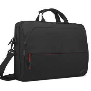 Lenovo ThinkPad Essential 16-inch Topload (Eco), Two main compartments, including a dedicated padded PC pocket, designed to fit Lenovo ThinkPad laptops up to 16", Two additional front zip pockets for quick accessory access, Removable, adjustable shoulder