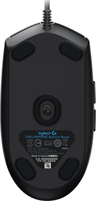 Logitech mouse cu fir G102 RGB, 6 butoane, 8000 dpi, senzor optic, USB, negru - Img 9