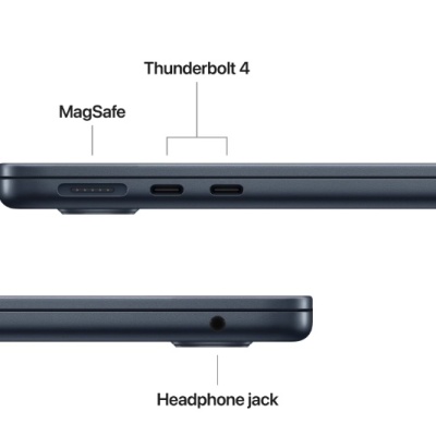 MacBook Air 13.6" Retina/Apple M4 (CPU 10-core, GPU 10-core, Neural Engine16-core)/24GB/512GB - Midnight - INT KB (2025) - Img 3