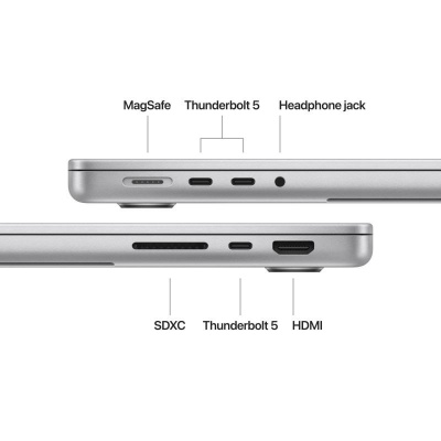 MacBook Pro 14.2"/Apple M4 Pro (CPU 14-core, GPU 20-core, Neural Engine16-core)/48GB/2TB - Space Black - INT KB (Cto from MX2J3RO/A) - Img 3